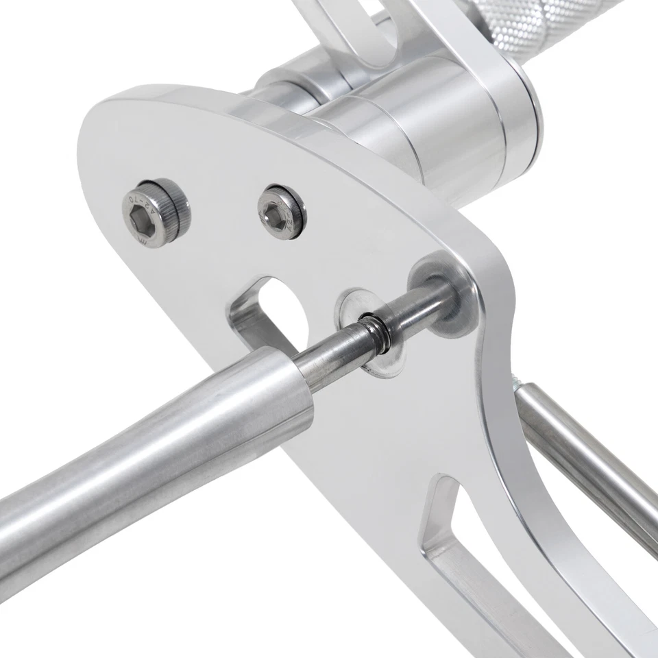 Extensión de clavija de control delantero pulido de 6" para Yamaha Virago 1100 XV1100 1986-1999 Foto 4 de 4