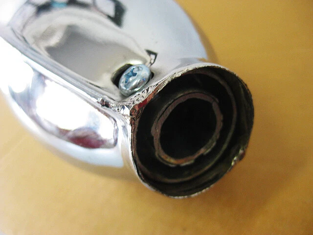 Fit Honda 90cc. S90 S90Z CD90 BENLY EXHAUST MUFFLER PIPE 1Pcs. JAPAN VINTAGE - Image 2 of 4