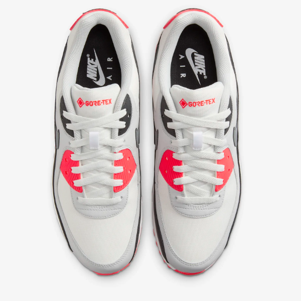 Nike Air Max 90 Gore-Tex Shoes 'Summit White/RedZZ' (FD5810