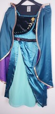 DISNEY STORE FROZEN 2 ANNA CORONATION GIRLS DRESS / CAPE COSTUME SIZE 9/10