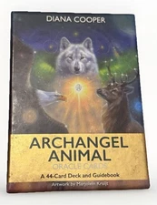 Archangel Animal Oracle 44-Card Deck and Guidebook Diana Cooper PD4