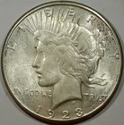 1923-S San Francisco Mint Silver Peace Dollar #43966