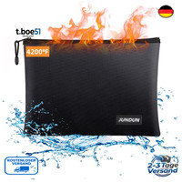 Jundun Feuerfeste Dokumententasche 36X26Cm 4200