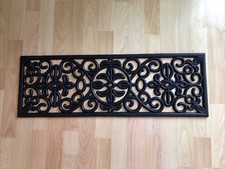 1x Gummi Stufenmatte Treppenmatte Rutschhemmende Gummimatte Innen &Außen 75x25cm