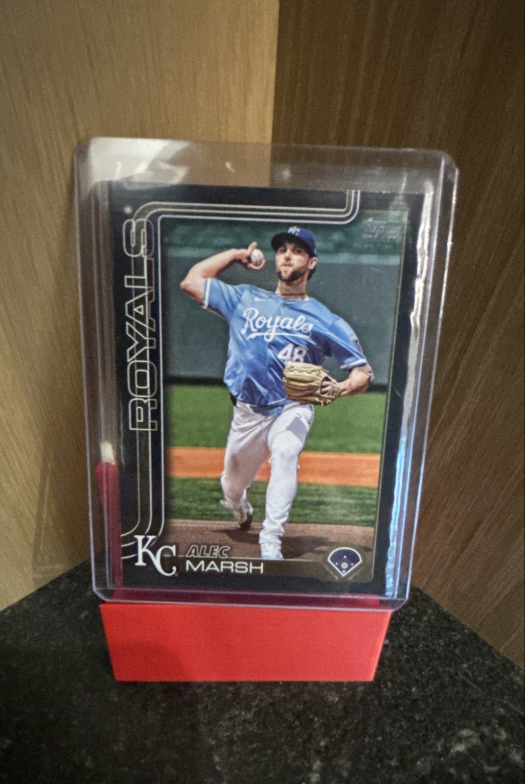 2025 Topps Series 2 - Alec Marsh #607 Black /74
