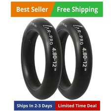 Replacement 4.80-12" Heavy-Duty Inner Tubes for ATVs, Lawn and Garden Trailer...