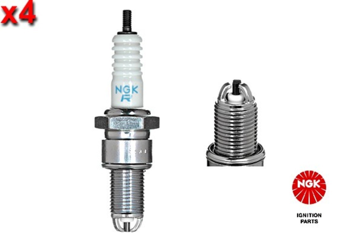 NGK 4x Spark Plug For AUDI 100 Avant 80 SEAT Toledo I VW Golf 78-93 101000036AC