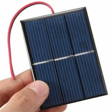 1*Mini DIY Solar Power Charger Panel PV Solar Power PCB Panels 430mA 0.65W 1.5V