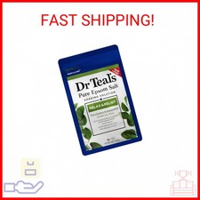 Dr Teal's Epsom Salt Magnesium Soak, Relax  Relief with Eucalyptus  Spearmint