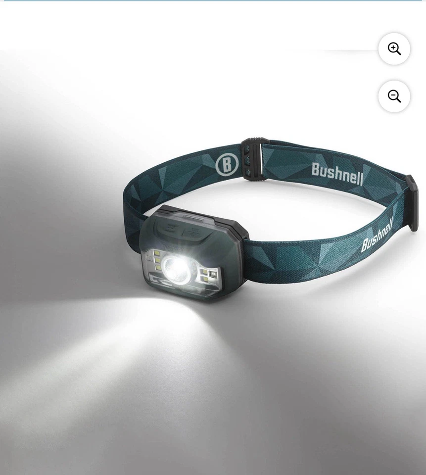 Paquete de 3 faros recargables Bushnell 1000 lúmenes de doble potencia Foto 4 de 4