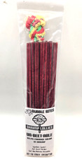 Shrimp Lollie Sticks 25 Un-Beet-Able 8" & 1 Holder Shrimp Food Home Made In USA