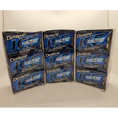 Dentyne Ice Sub Zero Glacier Mint sugar-free gum COLLECTIBLE