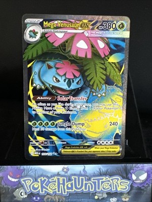 Pokemon Karte Mega Venusaur Ex 155/132 Mega Evolutions Secret Rare NM
