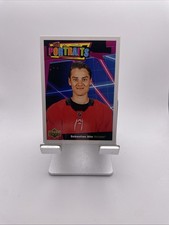 2020-21 Upper Deck Series 1 UD Portraits Sebastian Aho #P-34 Carolina Hurricanes