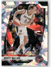 Kristy Wallace 2024-25 Panini Prizm WNBA Ice Indiana Fever #133