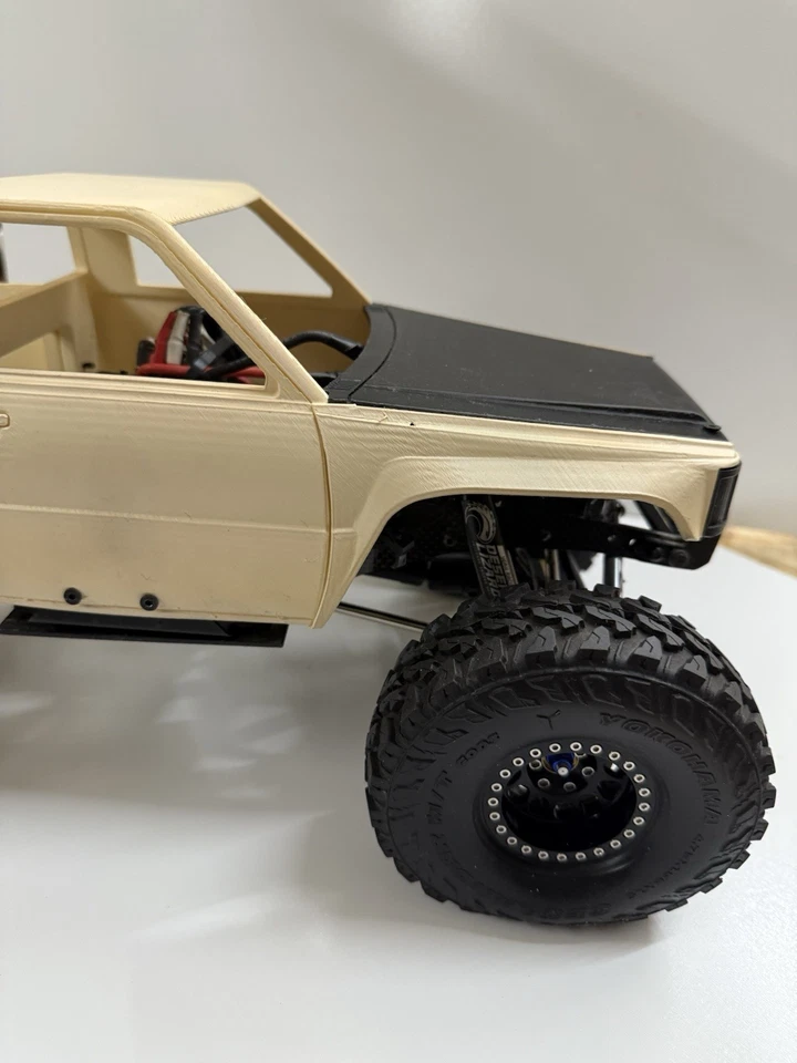 10 Scale 3D-Printed Toyota Pinched Comp Body – Fits Axial, Redcat, Traxxas- Body - Image 4 of 4