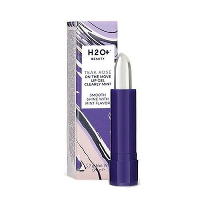 H2O Plus Teak Rose On the move  Lip Gel Clearly Mint 0.13oz / 3.7g