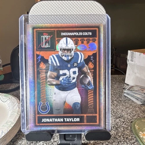 2025 Topps Signature Jonathan Taylor Base (RAW)