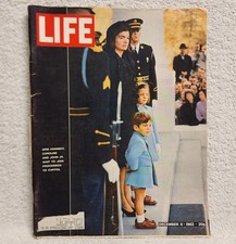 Life Magzine December 6 1963 Issue Kennedy Assassination Jacqeline Caroline John
