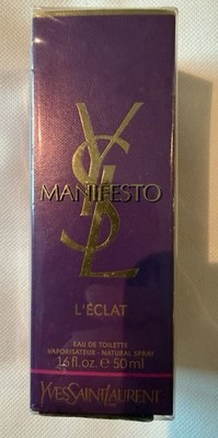 Yves Saint Laurent YSL MANIFESTO L  ECLAT Eau De Toilette 50ml 1.6oz New Sealed