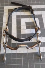 5.25" Myler Medium Wide Ported 3 Ring Combo Bit MB04 Level 2. Horse Tack