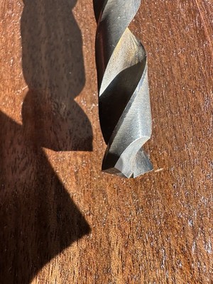 Aircraft Drill Bit 7/16   12 Inches Long 135 Split Point