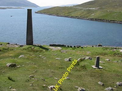 Foto 12x8 Reste der Walfangstation bei Bun Abhainn Eadarra \u00c0ird Asa c2016