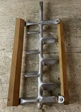 Vintage Ice Cream Maker Replacement Paddle Wood Aluminum Measurement In Pics