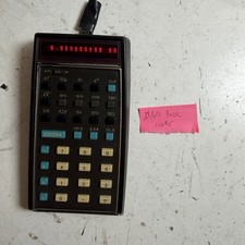 Vintage HP 35 Black LED Display Lightweight Portable Scientific Calculator