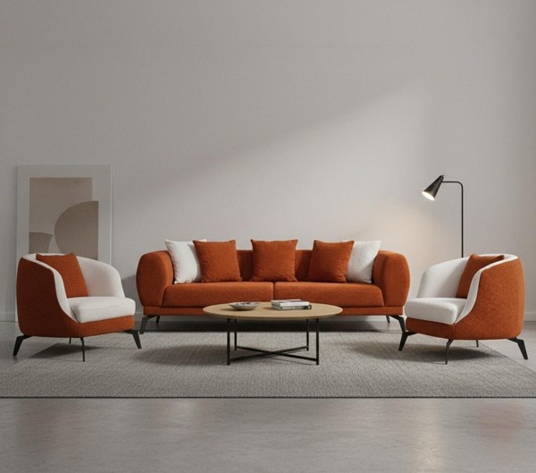 Elegant Sofa Set 3+1+1 Sitzer Wohnzimmer Sofagarnitur Komfortabel LuxusmöBel-image