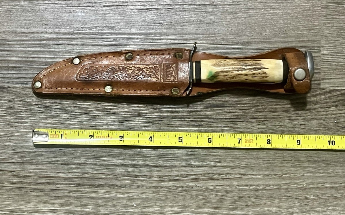 Vintage Solingen Germany Wildcat B55X Fixed Blade Knife Original