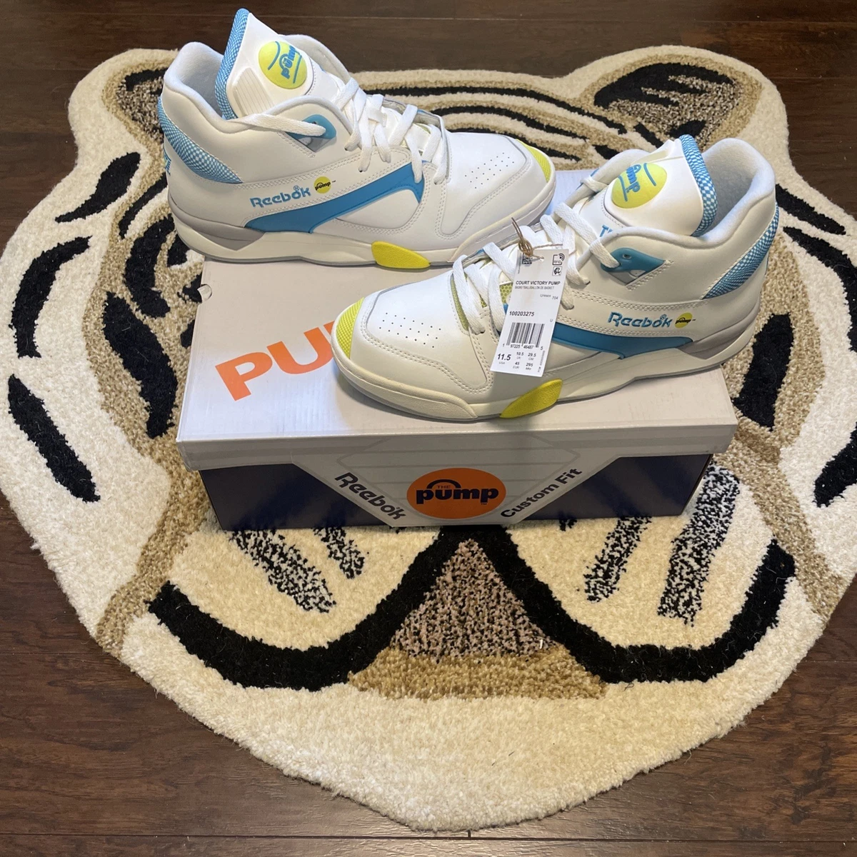 Reebok Court Victory Pump Chalk Blue for Sale | Authenticity