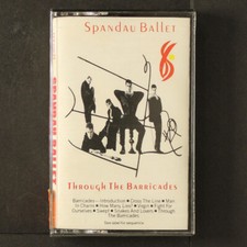 SPANDAU BALLET: through the barricades EPIC Cassette Sealed