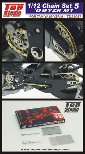 Top Studio Yamaha Yzr-M1 2009 Chainset 7 1/12 Tamiya Td23067 | eBay