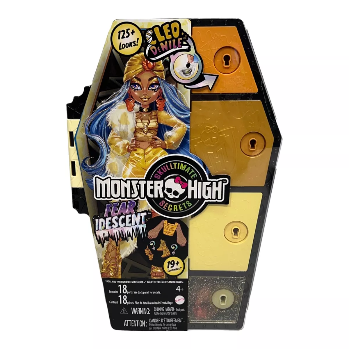 Poupée Monster High - Casiers Secrets de Secrets Cleo de Nile Look