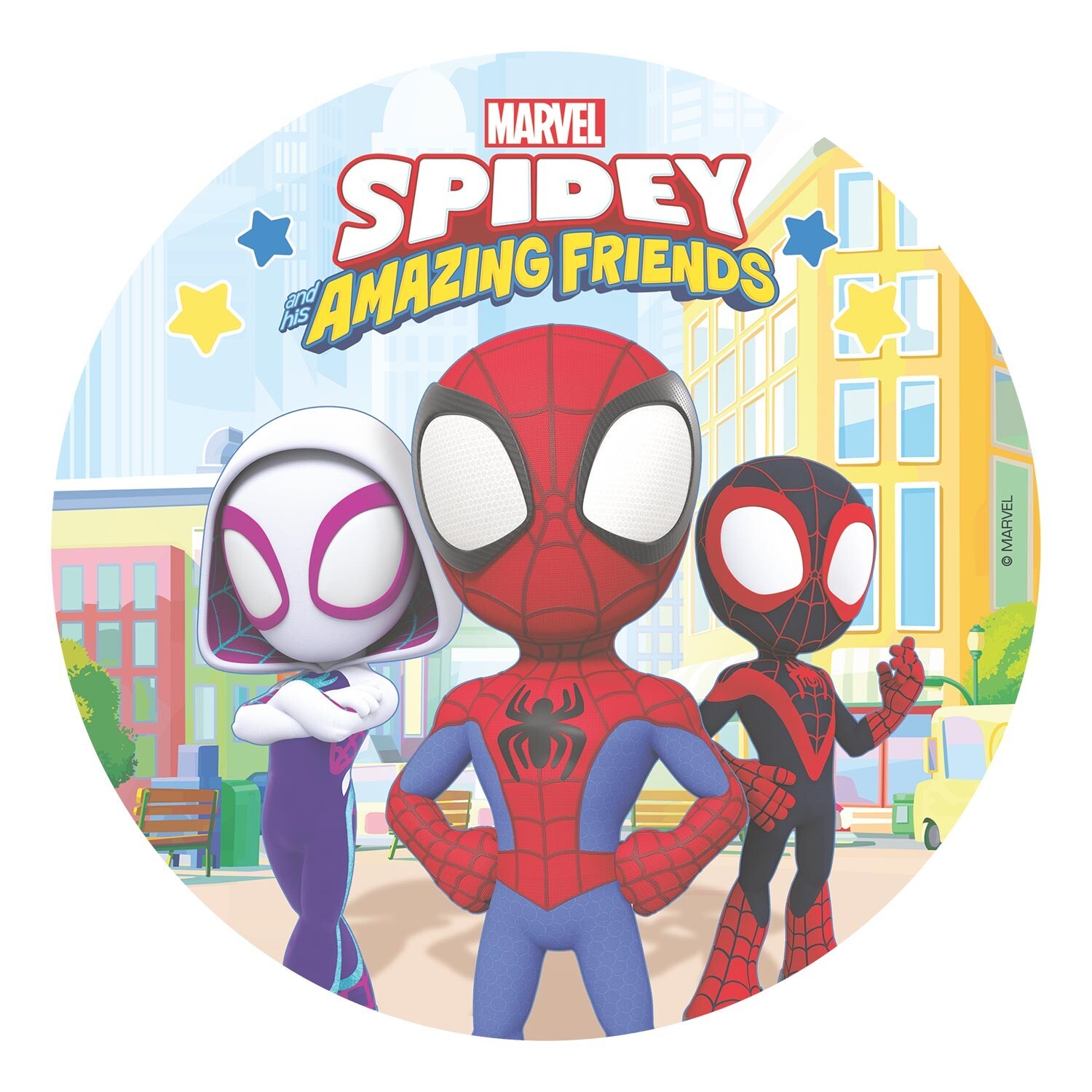 Spidey Tortenaufleger 20cm Ø Oblatenpapier Geburtstag