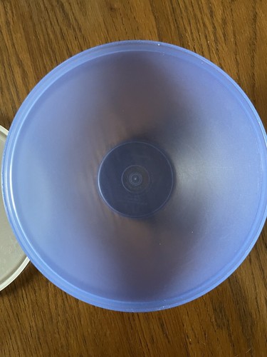 Vinatge TUPPERWARE 50 aniversario azul Wonderlier Bowl #234 - Imagen 1 de 5