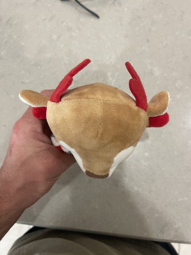 Vtg Sound N Light Animatronics Co. Christmas Reindeer Jingle Bells Plush Deer - Picture 3 of 6