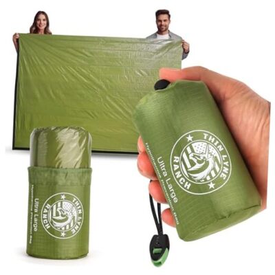 Ultra-Large Emergency Sleeping Bag for Survival - Hypothermia Prevention & 