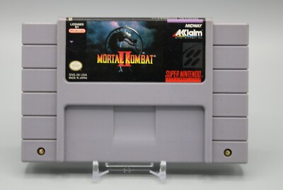 Mortal Kombat II (2) (Super NES, 1994) Cartridge Only Tested & Works 