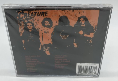 Creature - Jack O Lantern Head CD Kunaki Rare New Cracked Case - Picture 2 of 4
