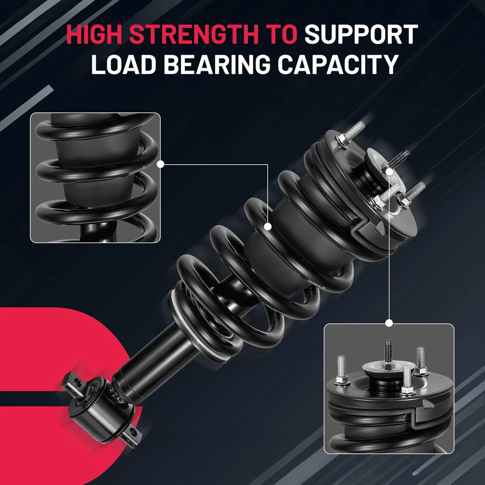 Front Struts & Spring Rear Shocks for 2014-2018 Chevy GMC Silverado Sierra 1500 - Изображение 4 из 4