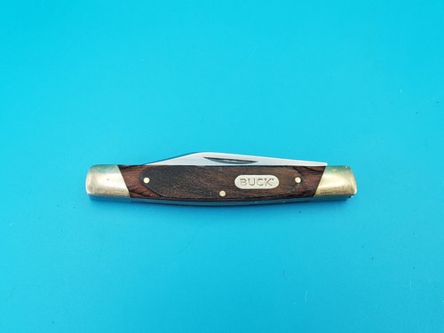 Buck 379 Solo Single Blade Wood Handle Folding Pocket Knife! 2013 - Picture 7 of 8
