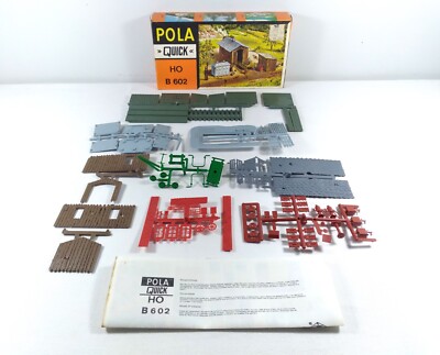Pola Quick HO Scale Train Buildings Trackside Structures B602