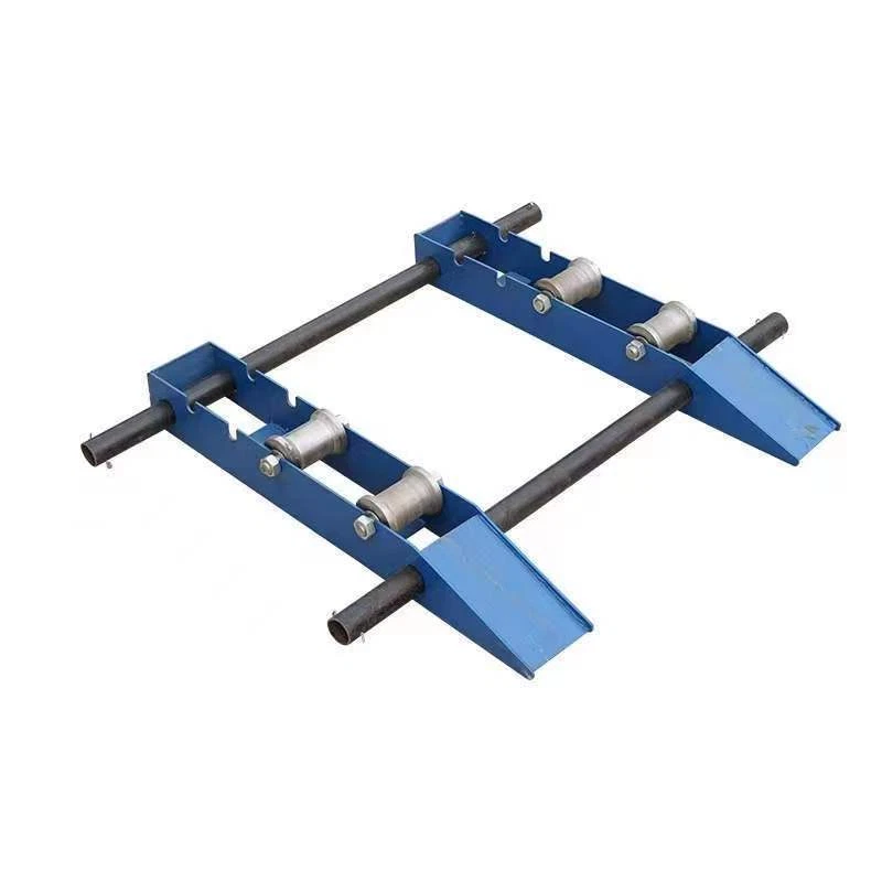 Dispensador de carrete de cable con soporte de rodillo de tambor de cable de alta resistencia para carretes 11,8-47,2" OD Foto 4 de 4