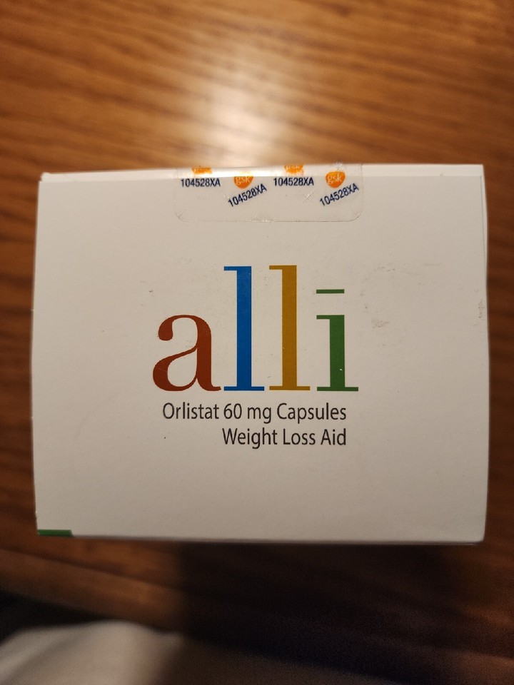 alli Orlistat 60mg Weight Loss Supplement Pills 120 Count