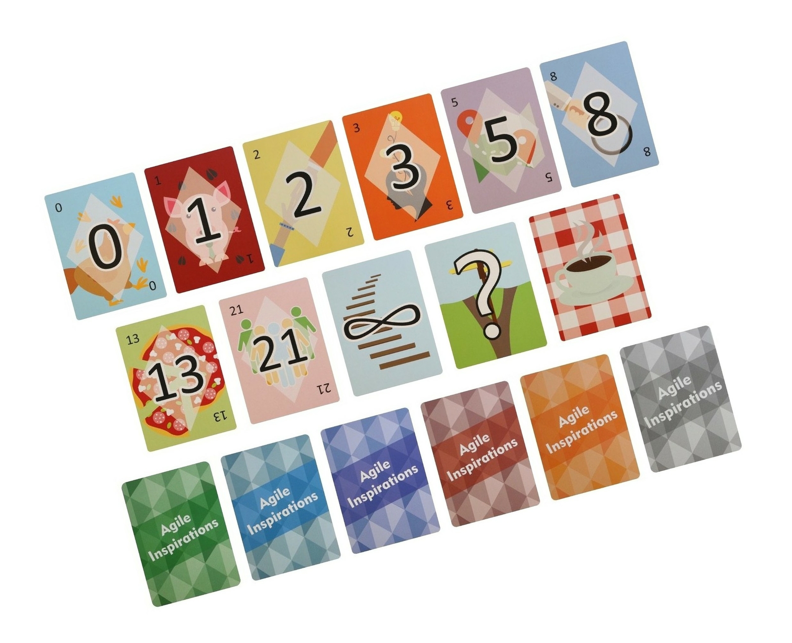 豪奢な Agile Inspirations Planning Poker Cards For Estimation Pack Of 2 Megjc Gov Jm