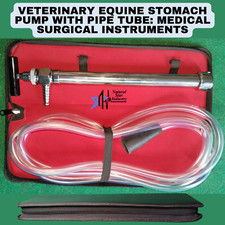 Veterinary Equine Stomach Pump with Pipe Tube Medical Surgical Instrument