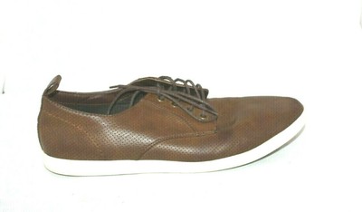 mens brown casual lace up shoes