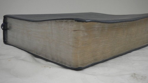 Lebensanwendungsbibel neue internationale Version Zondervan blaues Leder - gebraucht - Bild 5 von 12